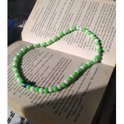 Green Evil Eye Necklace