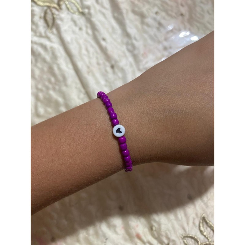 Purple Heart Bracelet