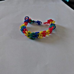 Multicolor Loom Bracelet