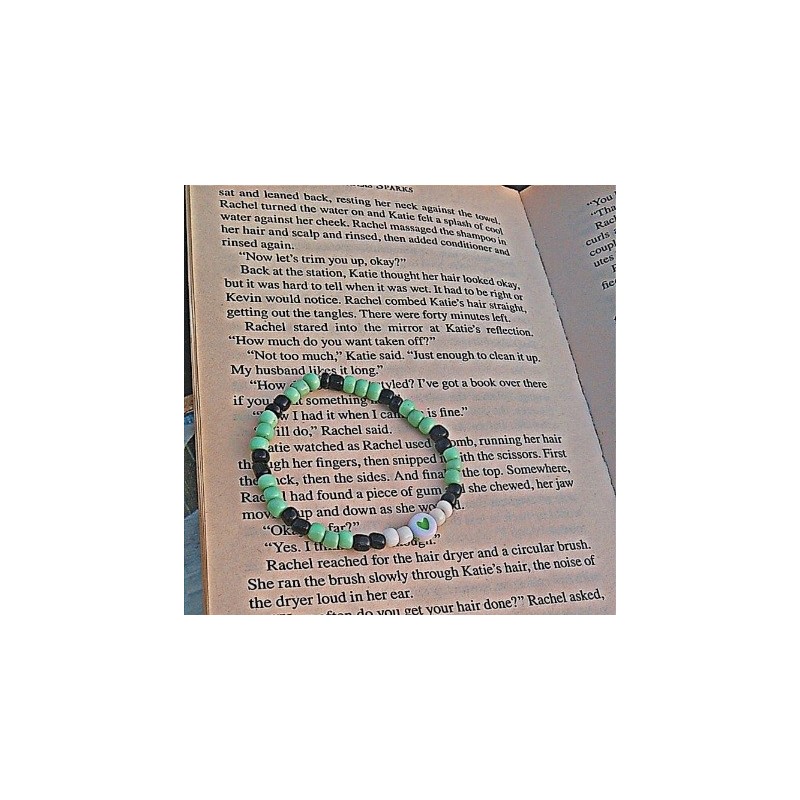 Green heart Bracelet