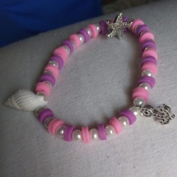 Sea shell bracelet